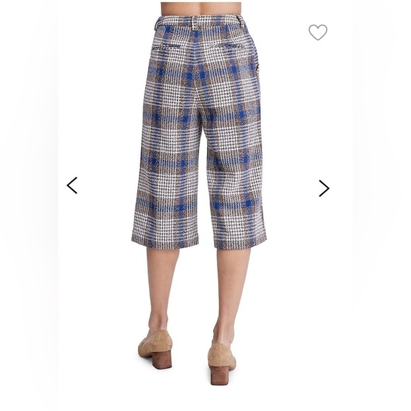 NWOT En Saison Long Plaid Shorts size XS - Picture 3 of 10